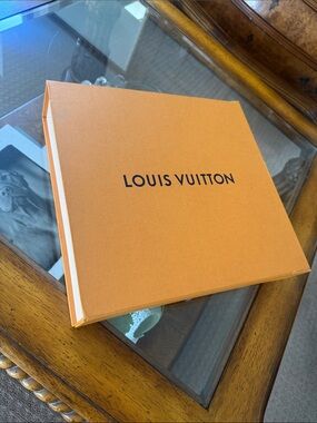 LOUIS VUITTON Large  Empty Gift Magnetic Closure 15"x14"x4” EMPTY BOX Authentic